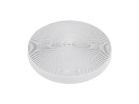 Velcro tape elastic white loop