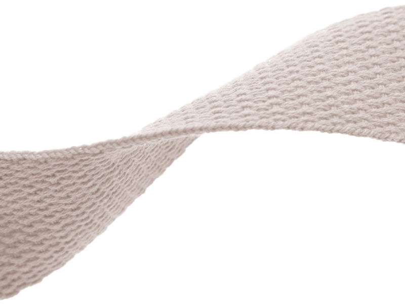Polycotton webbing 1,4 mm grey 032 pp 50 yd