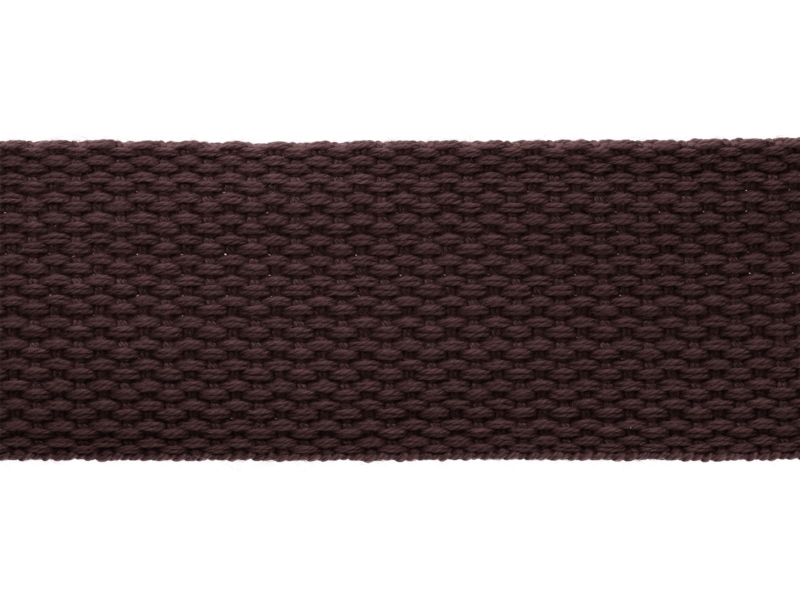 Polycotton webbing 1,4 dark brown 141 pp 50 yd