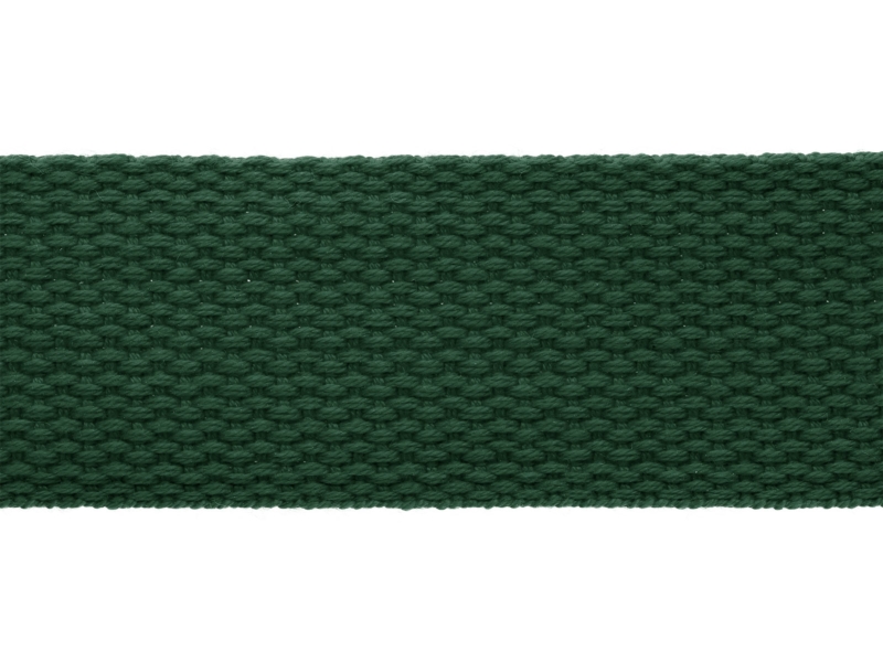 Polycotton webbing 1,4 dark green 153 pp 50 yd