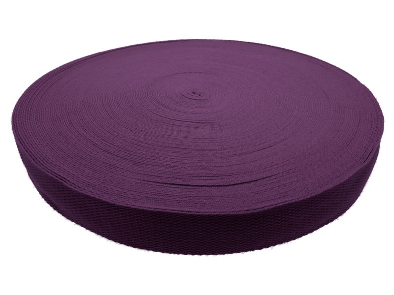 Polycotton popruh 1,4 mm fialová 174 pp 50 yd