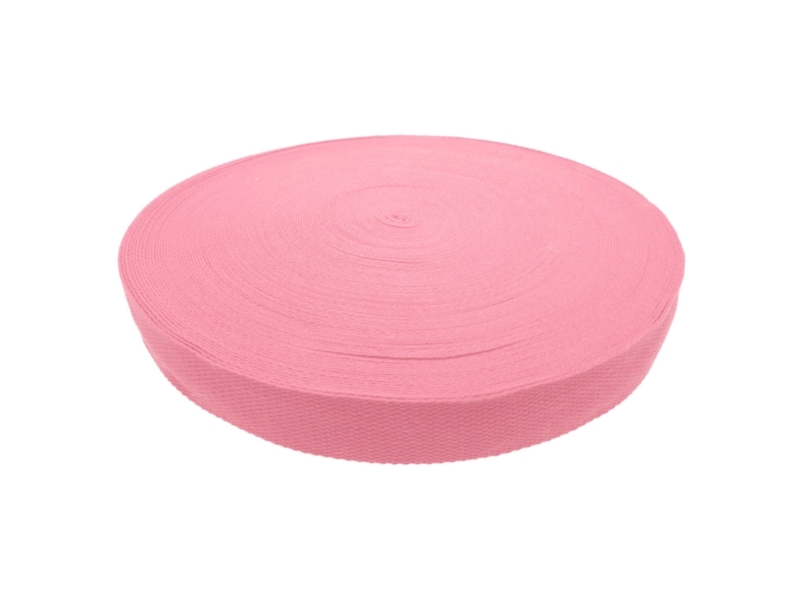 Polycotton webbing 1,4 pink 513 pp 50 yd