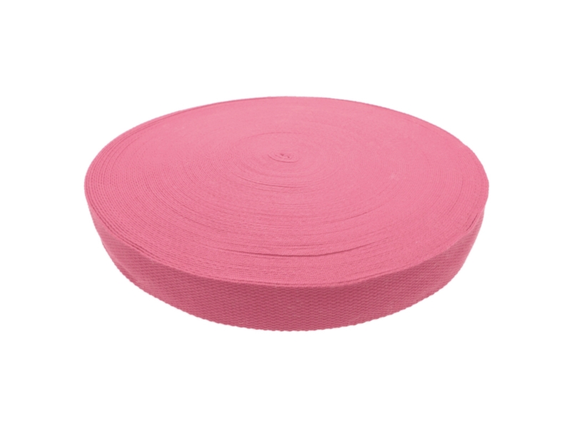 Polycotton popruh 1,4 mm růžová 515 pp 50 yd