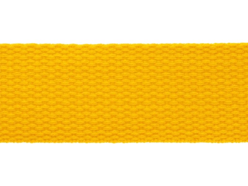 Taśma nośna polycotton 1,4 mm jasnożółta (A 611)