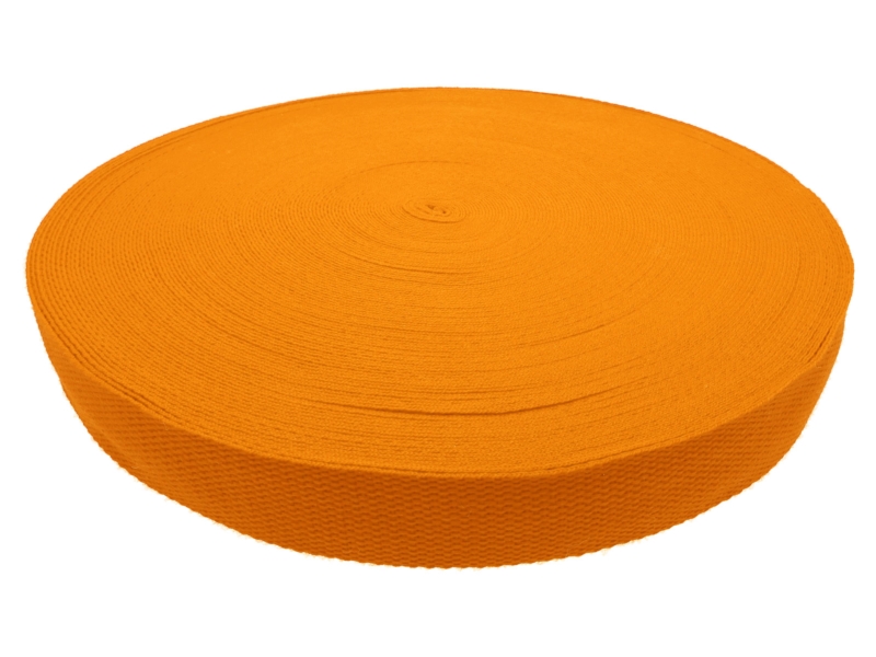 Polycotton webbing 1,4 yellow 847 pp 50 yd