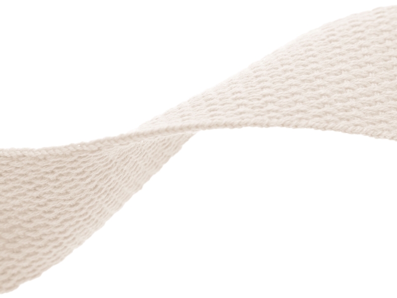 Taśma nośna polycotton 2 mm szara (D 032)
