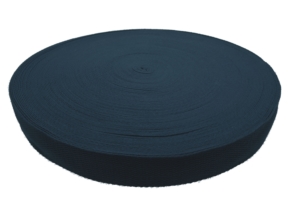 Polycotton-Gurtband 2 mm navy blau (D 058)