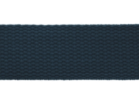 Polycotton webbing 2 mm navy blue (D 058)