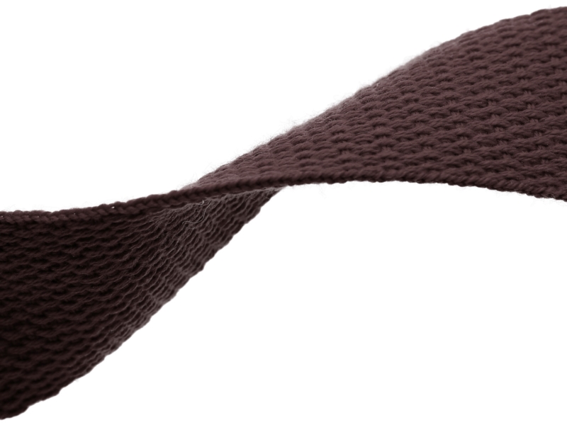 Polycotton webbing 2 dark brown 141 pp 50 yd