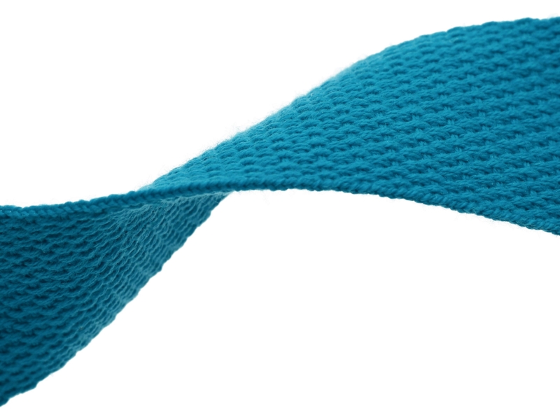 Polycotton popruh 2 mm turquoise 549 pp 50 yd