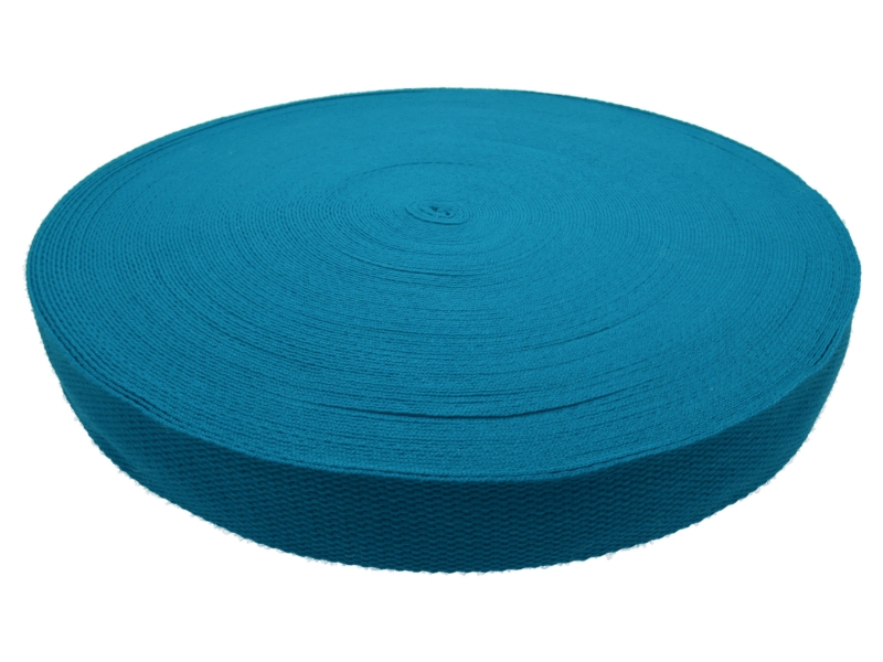 Polycotton popruh 2 mm turquoise 549 pp 50 yd