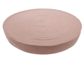 Polycotton backing tape 2 mm pink violet (D 553)