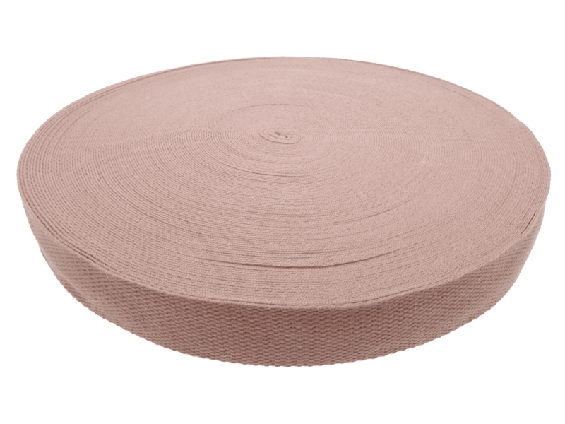 Polycotton tragband 2 mm rosa-violett 553 pp 50 yd