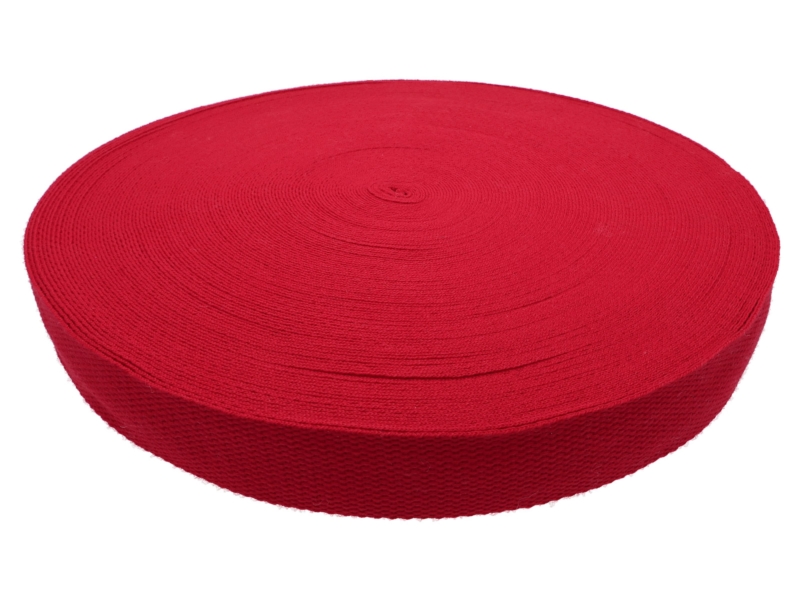 Polycotton tragband 2 mm rot 620 pp 50 yd