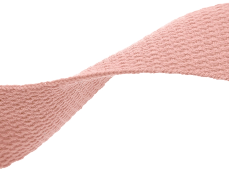 Polycotton webbing 2 light pink 811 pp 50 yd