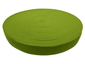 Polycotton backing tape 2 mm green (D 878)