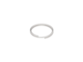 Kółko metalowe 16/1 mm nikiel spiralne