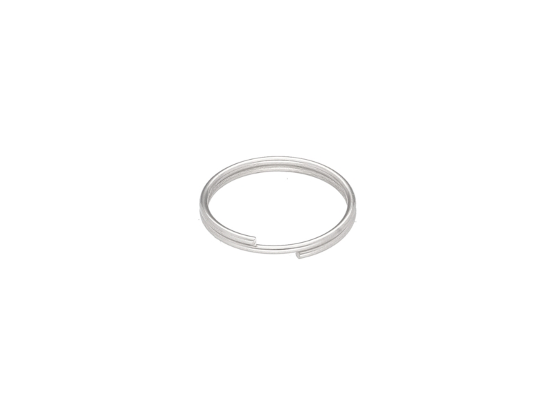 METAL SPLIT RING 16/1    MM  NICKEL 1000 PCS