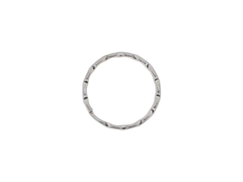 Kółko metalowe 27/1,6 mm nikiel spiralne