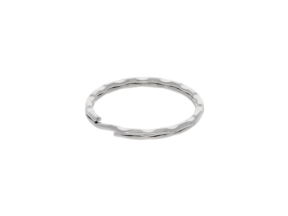 Kółko metalowe 27/1,6 mm nikiel spiralne