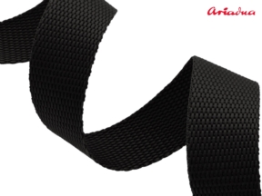 Polypropylen-Trägerband 40 mm / 1,2 mm schwarz (580)