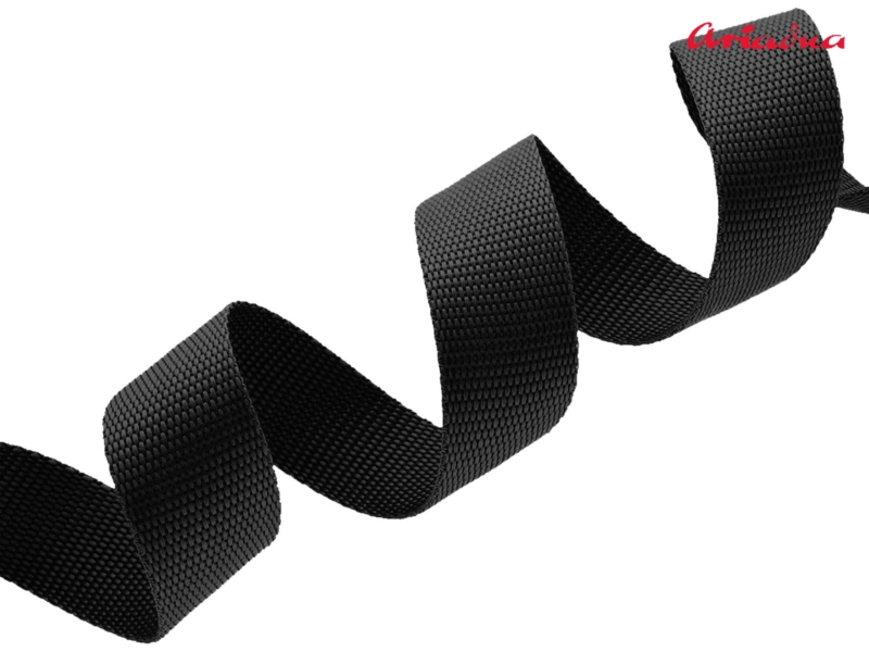 TRAGBAND ARIADNA 25 MM SCHWARZ 580 PP 50 LM