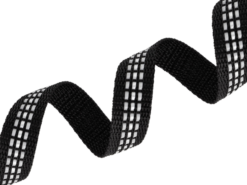 Polypropylene reflective tape 20 mm / 1.5 mm black (580)