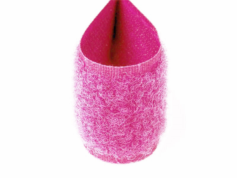Velcro tape purple 304 pes/nylon loop