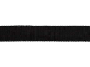 Roto Polypropylen-Trägerstreifen 32 mm / 1,40 mm schwarz (580)
