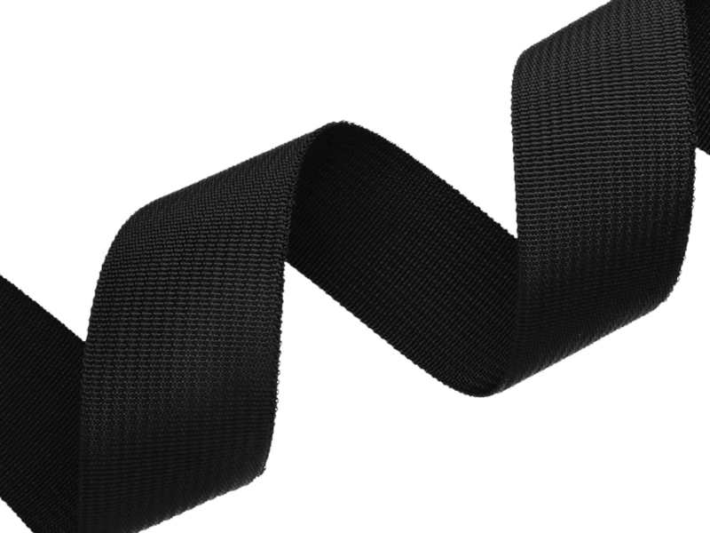 Mini Polypropylen-Trägerband 32 mm / 0.95 mm Schwarz  (580)