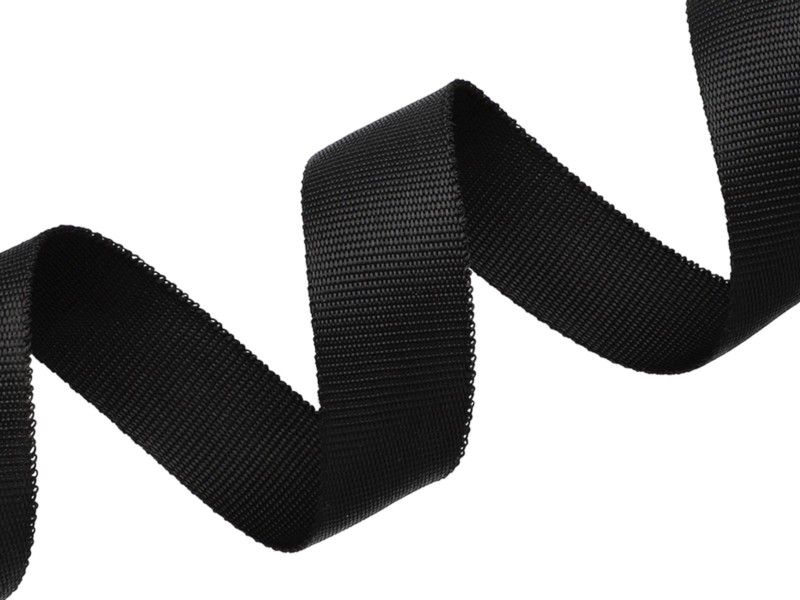 Bask polypropylene webbing 25 mm / 0.85 mm black (580)