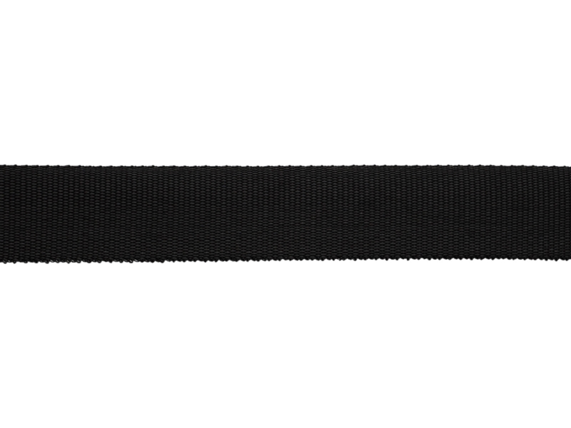 Bask polypropylene webbing 25 mm / 0.85 mm black (580)