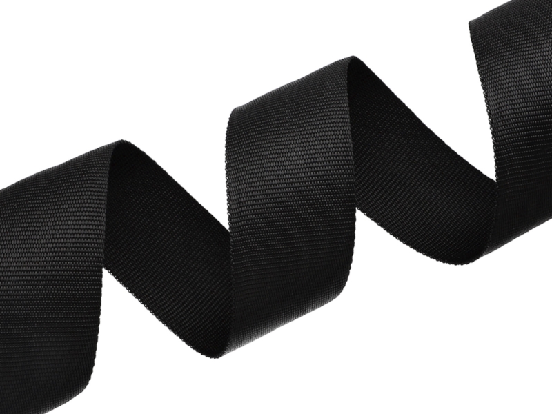 Bask polypropylene webbing 38 mm / 0.85 mm black (580)