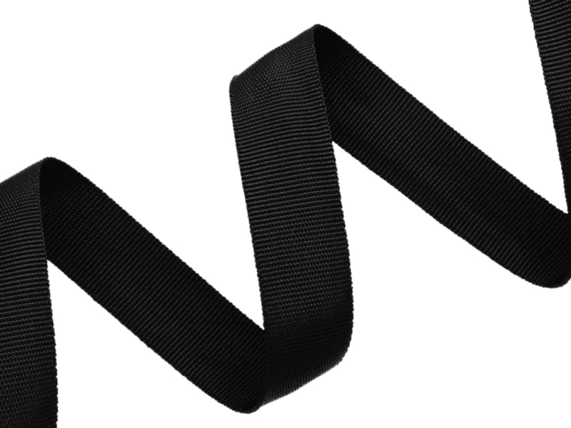 Polyester twill tape&nbsp20 mm&nbspblack (580)