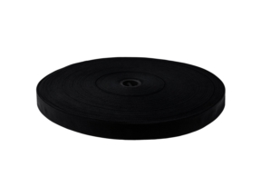 Polyester-Grosgrainband 20 mm / 0,60 mm schwarz (580)