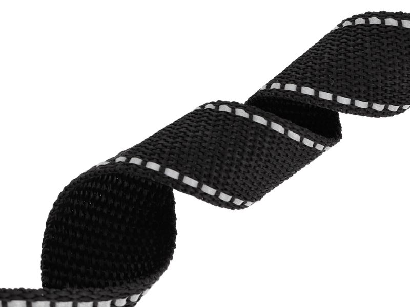 Polypropylene reflective tape 30 mm / 1.3 mm black (580)