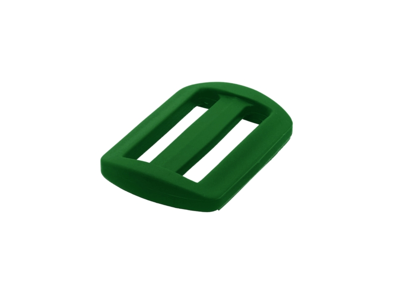 Plastic slide buckle 30/16 mm&nbspIgnacy green 100 pcs