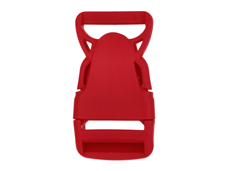 Plastic buckle 30 mm olga red 100 pcs