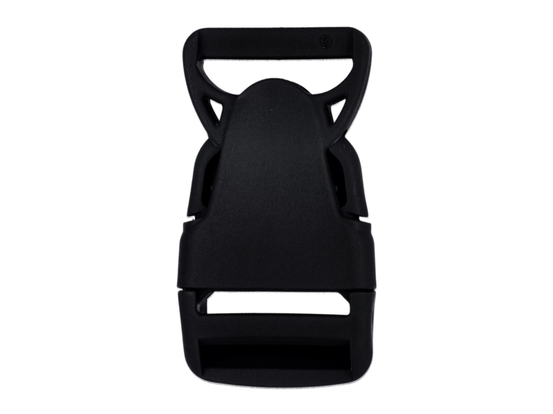 Plastic buckle 30 mm olga black 100 pcs