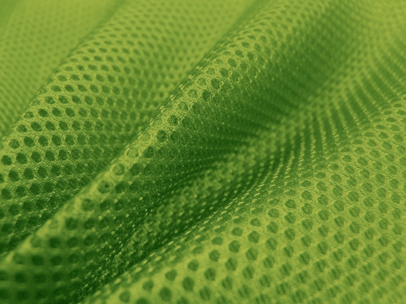KNITTED MESH GREEN 210 G/M2 150 CM 25 MB
