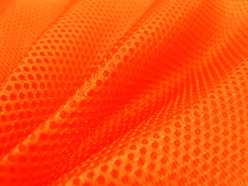 DISTANZNETZ ORANGE NEON&nbsp210 G/M2 150 CM 25 LM