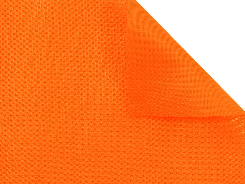 KNITTED MESH ORANGE NEON&nbsp210 G/M2 150 CM 25 MB
