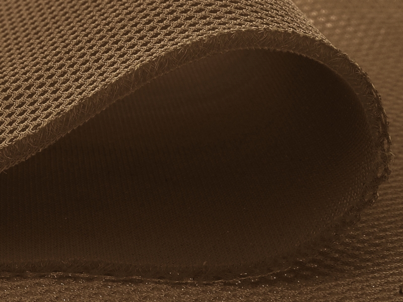 KNITTED MESH DARK BEIGE 210 G/M2 150 CM 25 MB