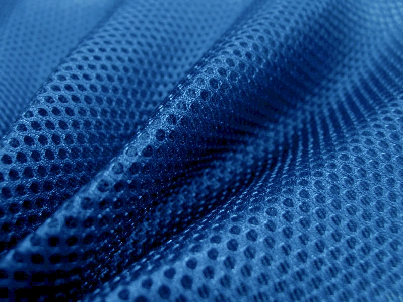 KNITTED MESH DARK BLUE 210 G/M2 150 CM 25 MB