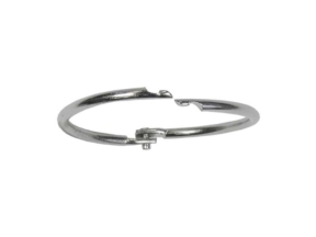 Kółko metalowe otwierane  60/4,0 mm nikiel