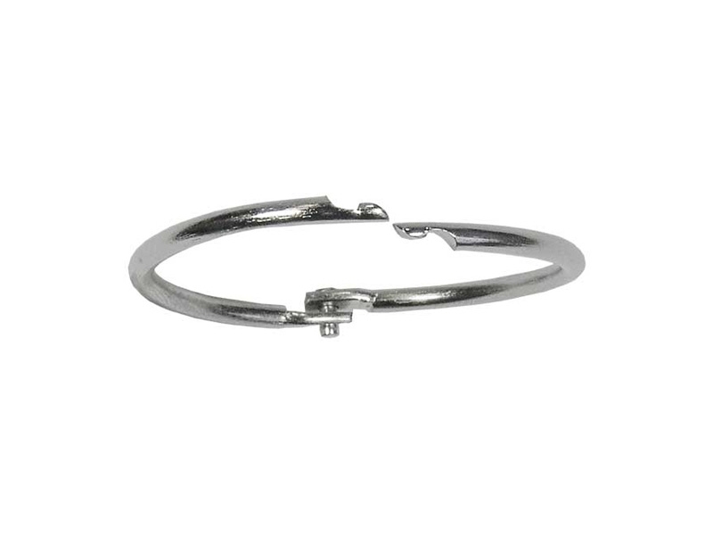 Kółko metalowe otwierane  60/4,0 mm nikiel