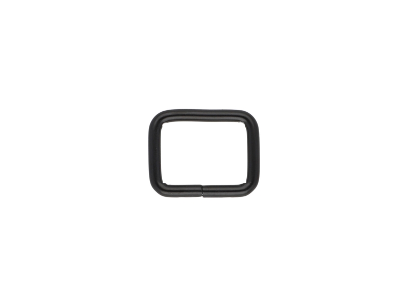 RAHMEN AUS METALL  20/15/3 MM  SCHWARZMATT DRAHT 100     ST.