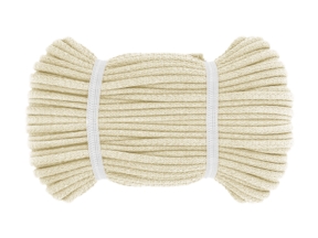 Cotton cord 8 mm ecru (1602)