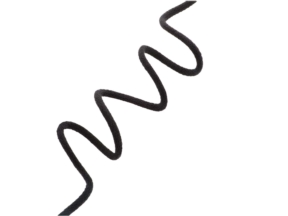 Cotton cord 8 mm black (0099)