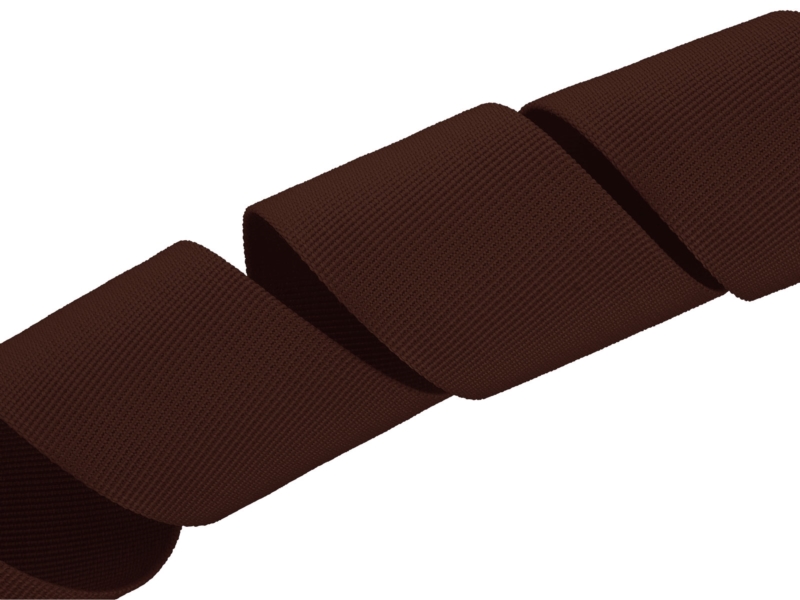 Grosgrain Webbing 50 mm (141) dark brown